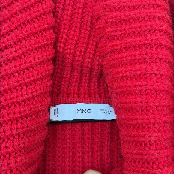 Mango Red Knit Sweater - Picture 4 of 4